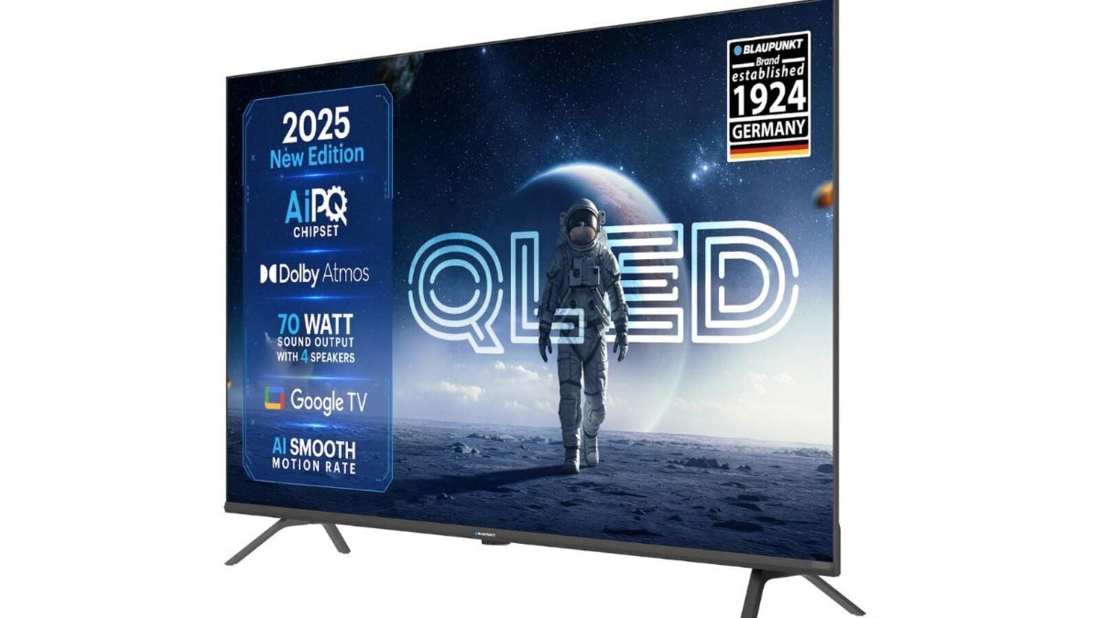 Blaupunkt lance les nouveaux téléviseurs Google QLED en Inde avec 70W Sound, à partir de 10 999 ₹