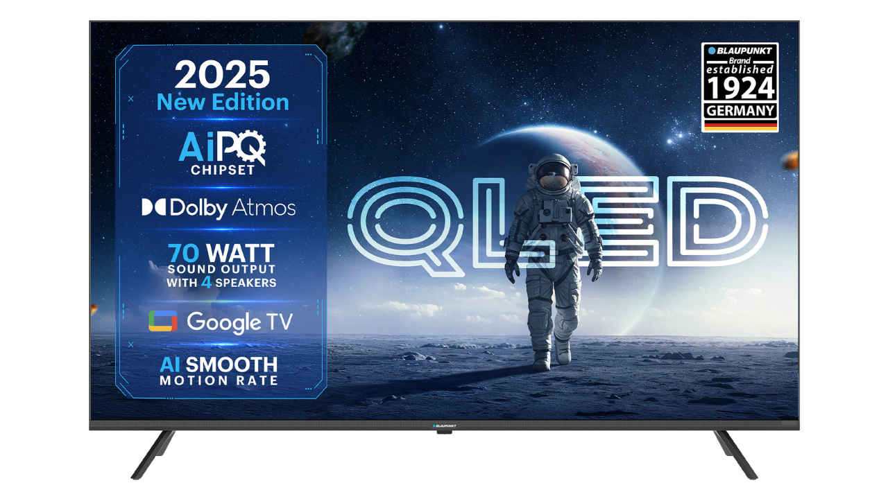 Blaupunkt lance Qled Google TV Range en Inde à partir de 10 999 ₹