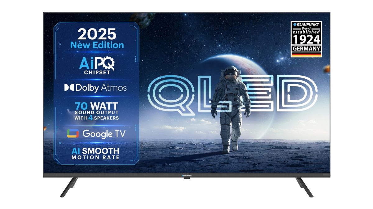 Blaupunkt lance la gamme 2025 de QLED Google TVS en Inde: prix, spécifications