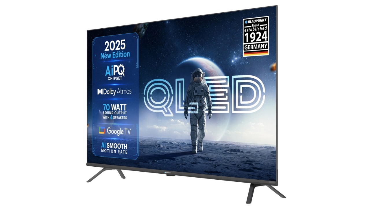 Blaupunkt Qled Google TVS lancé en Inde avec des haut-parleurs 70W: tous les détails
