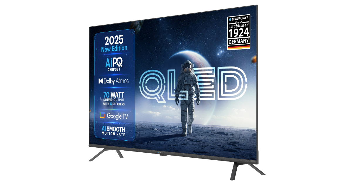 Blaupunkt dévoile les nouveaux téléviseurs Qled en Inde: détails à l’intérieur